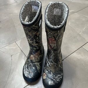 Bogs Boy Camouflage Insulated Rain Boots